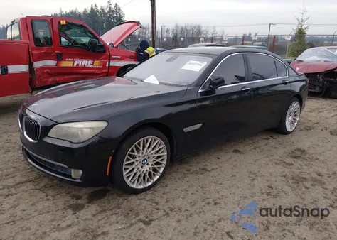 2012 BMW Activehybrid 750Li from USA, damaged, VIN WBAKX8C51CC198470